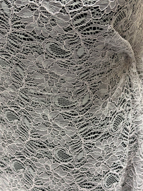 Dentelle cordée rose argenté - Tocca