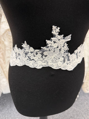 Bordure Ivoire Écologique à Paillettes - EF3002