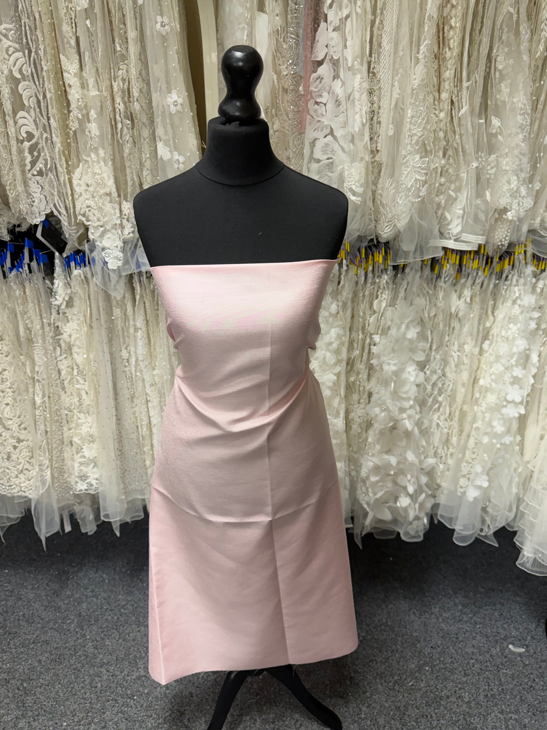 Dupion en satin de polyester rose - Clarté (P967)