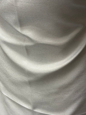 Dupion en satin de polyester argenté - Clarté (P967)
