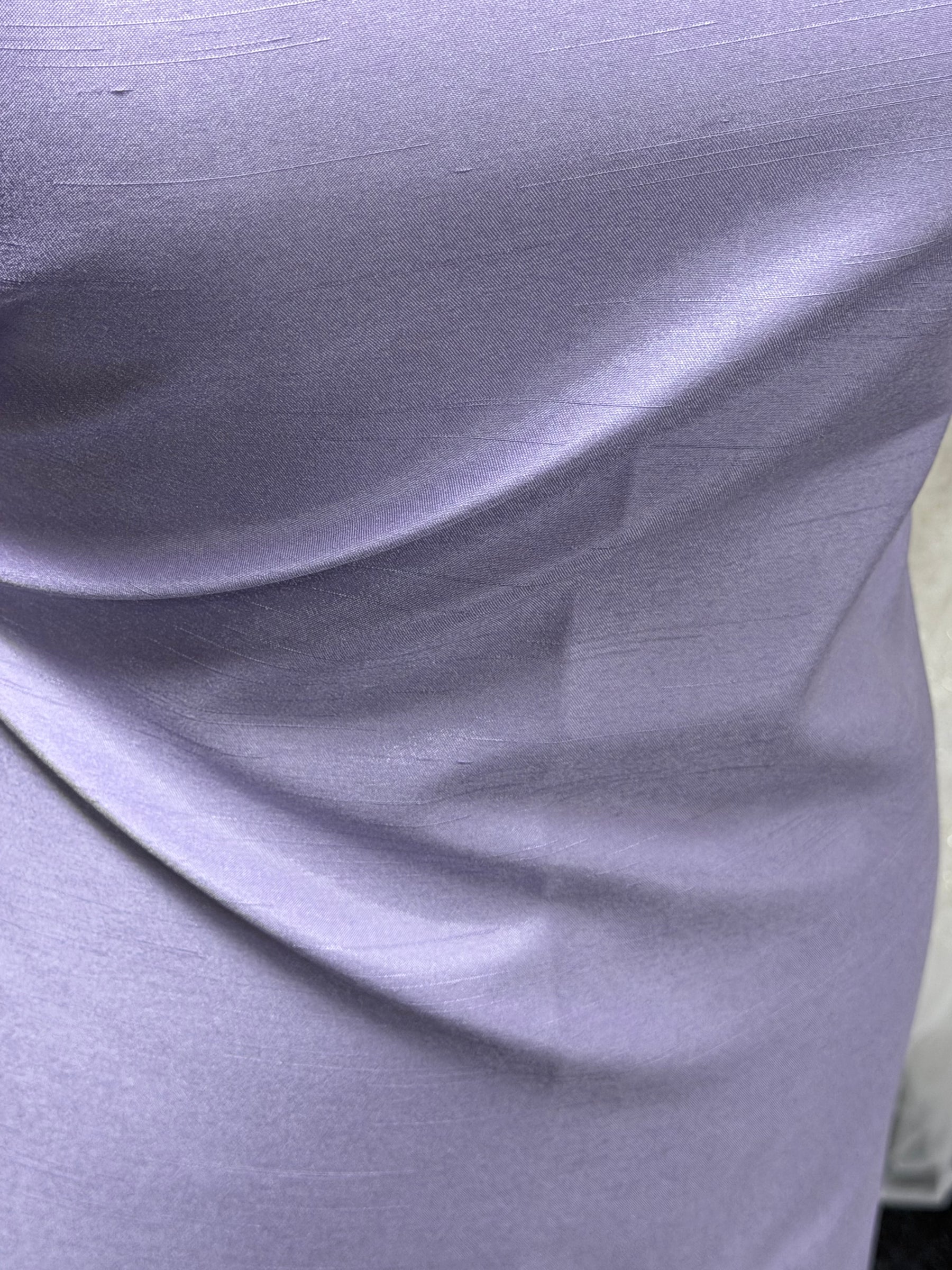 Dupion en satin de polyester lilas - Clarté (P967)