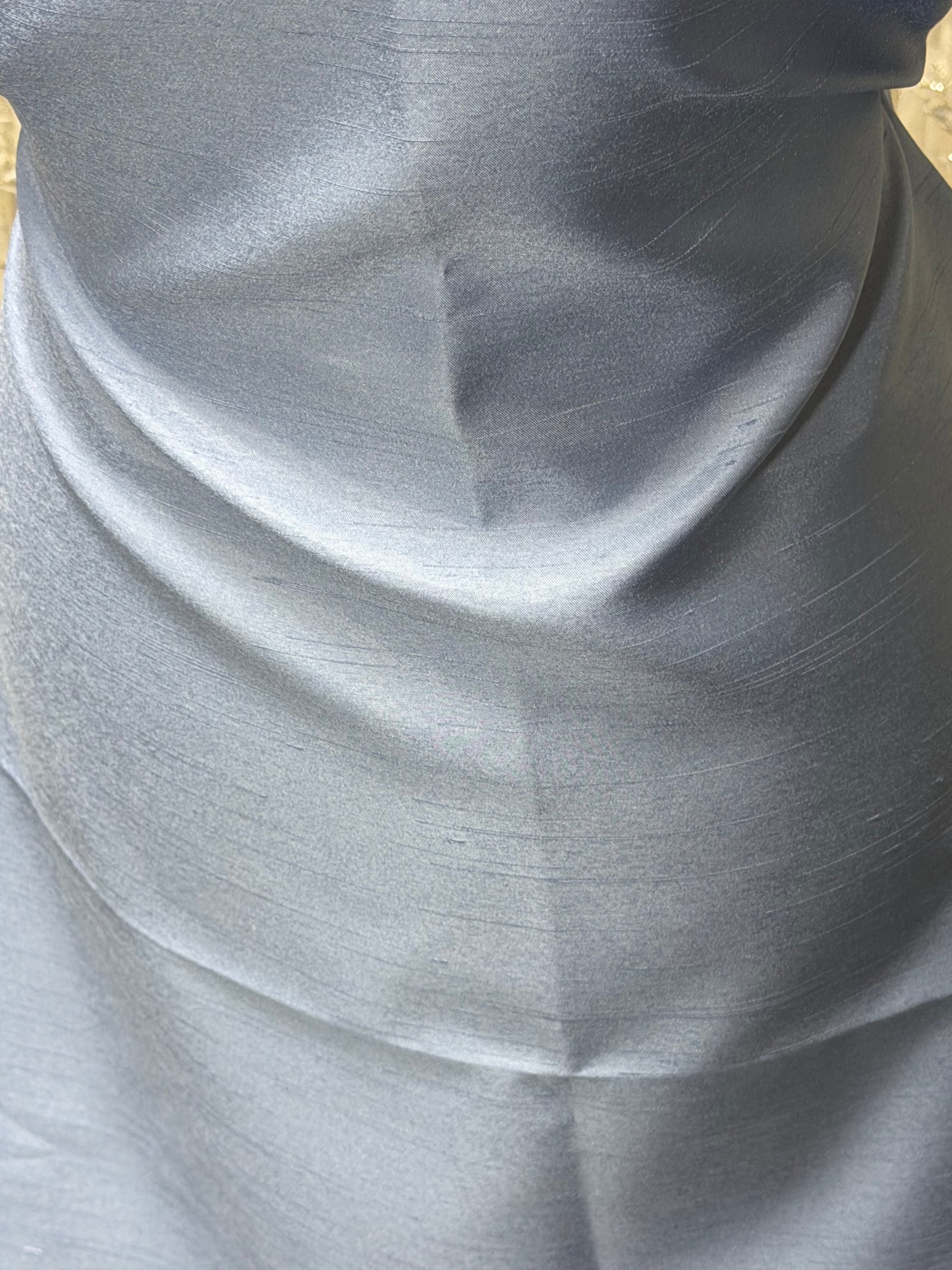 Dupion en polyester satiné Sky - Clarté (P967)