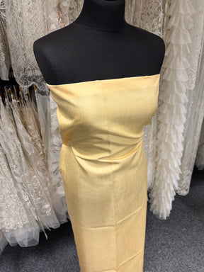 Dupion en satin de polyester citron - Clarté (P967)