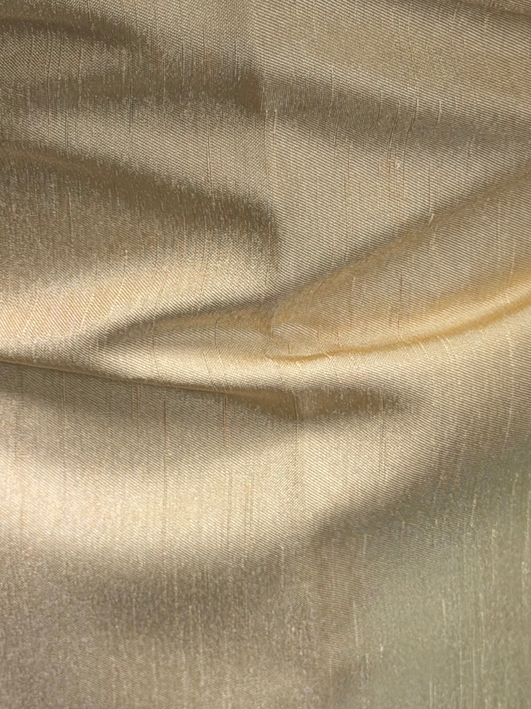 Dupion en satin de polyester citron - Clarté (P967)