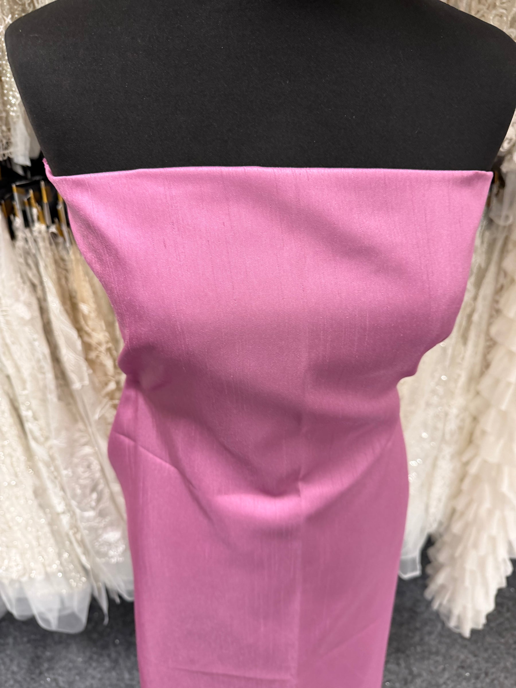 Dupion en satin de polyester Sorbet - Clarté (P967)