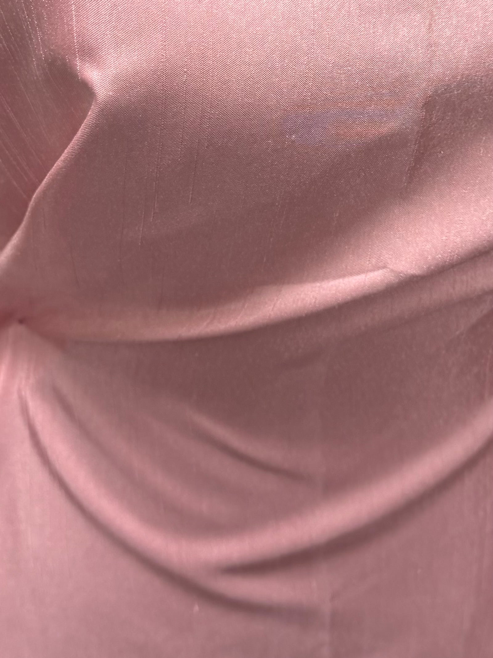 Dupion en satin de polyester rose clair - Clarté (P967)