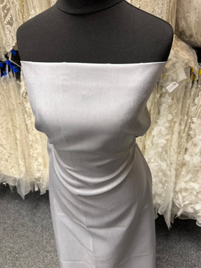 Dupion en polyester métallisé avec envers en satin - Clarté (P967)