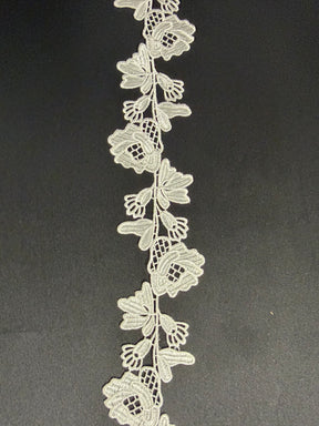 Bordure ivoire en guipure - EH4011