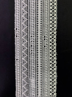 Bordure en guipure ivoire - EH4007