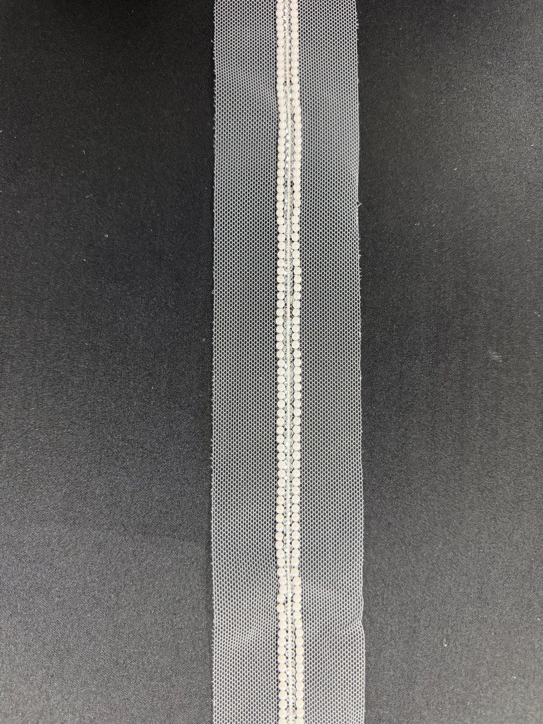 Bordure perlée ivoire - EH2037