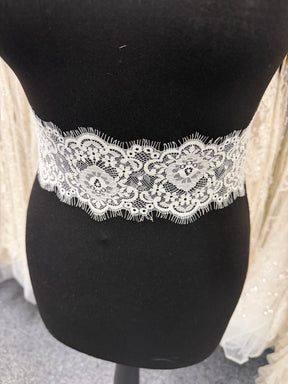 Ivory Raschel Lace Trim -  Styoma