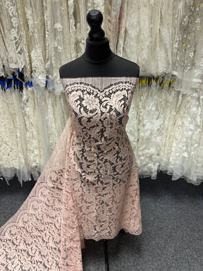 Dentelle Rose Couture Eco French Cordonnée - LA4007