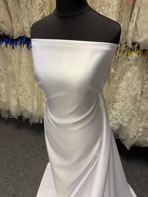 Satin duchesse blanc - P47