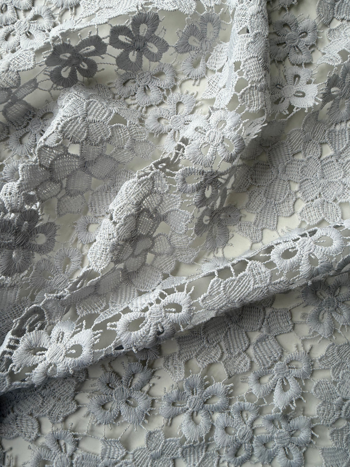 Dentelle Guipure Argent - P801