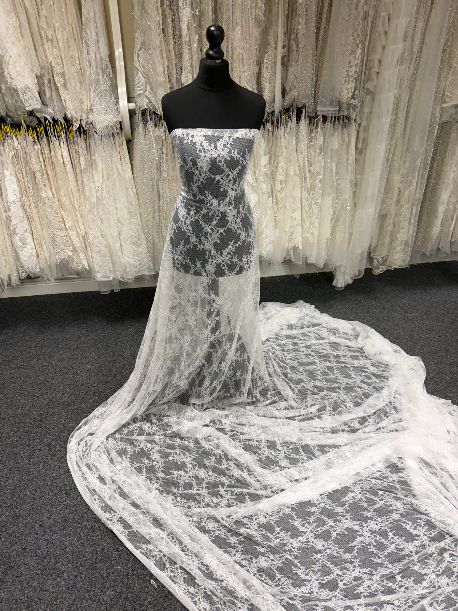 Ivory Wide Width Lace - Lita