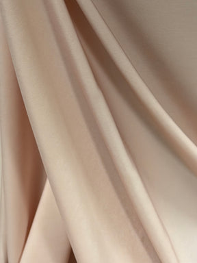 Satin de polyester nude léger - Juxtaposition