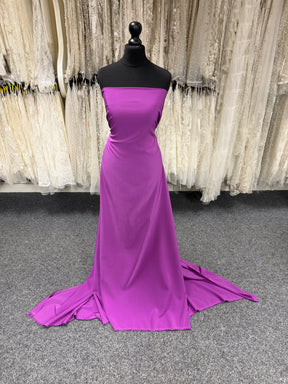 Satin de polyester léger violet cardinal - Juxtaposition