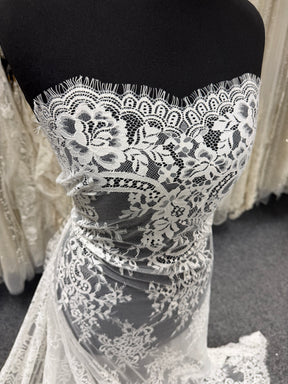 Ivory Raschel Lace - Tansy