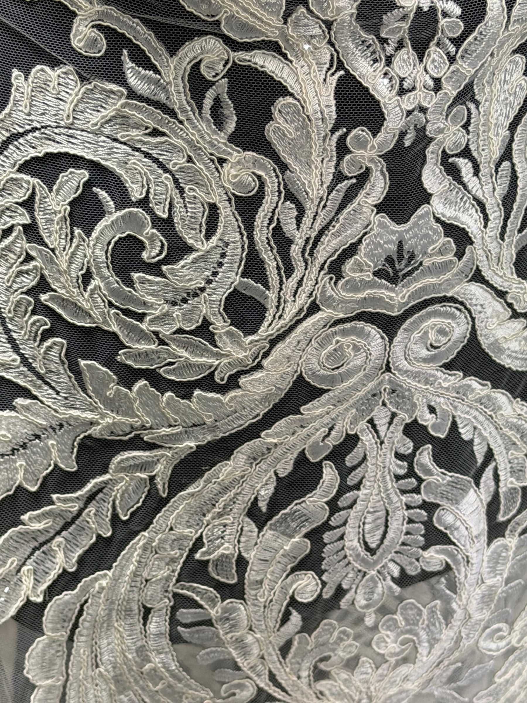 Dentelle Cordonnée Ivoire - Etienne