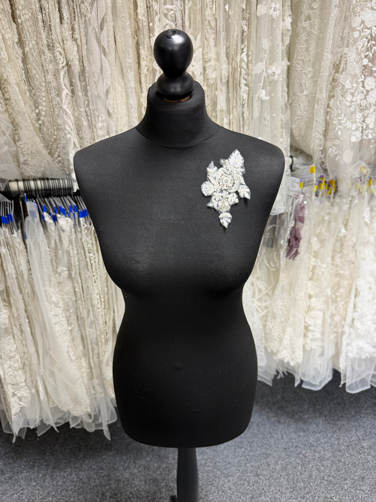 Motif cristal argenté - MH1013