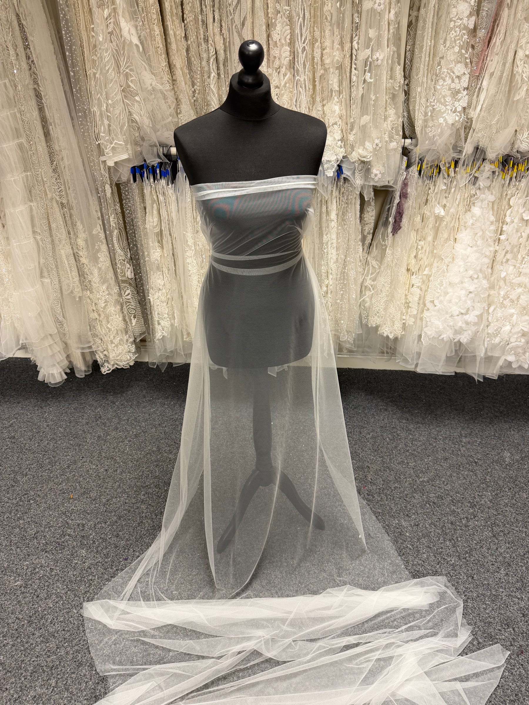 Tulle extensible ivoire - Alternative