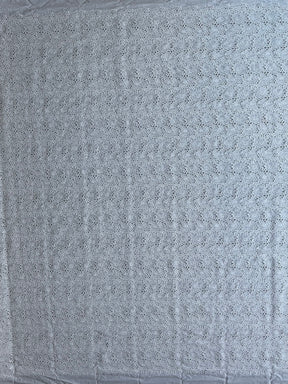Coton brodé blanc - EB6001