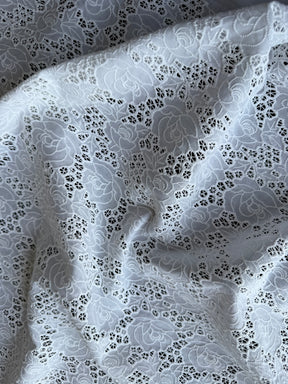 Coton brodé blanc - EB6001