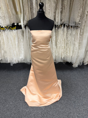Satin Polyester Pêche - Classique (CF)