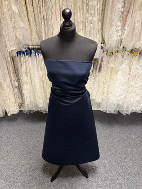 Satin Duchesse Polyester Marine - Contessa