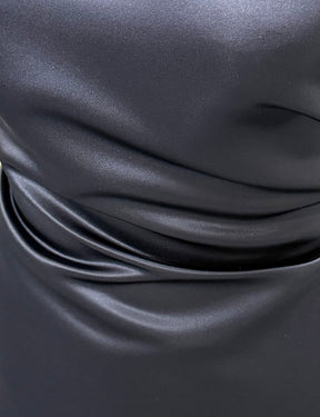 Satin Duchesse Polyester Marine - Contessa
