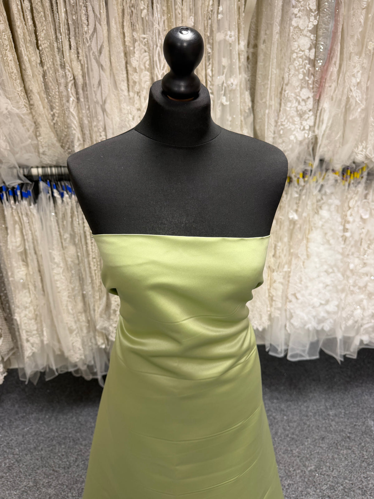 Satin Polyester Vert Saule - Classique (CF)