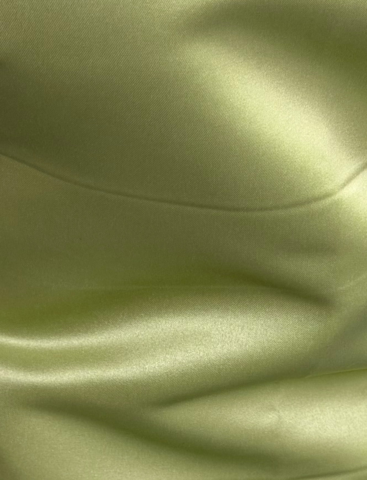 Satin Polyester Vert Saule - Classique (CF)
