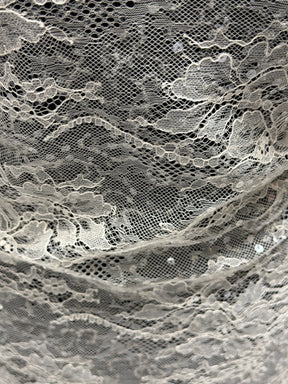 Dentelle à sequins ivoire - LB6003
