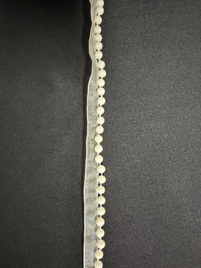 Bordure ivoire nacrée - T926