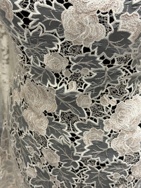 Ivory and Pink Lace - LB4004