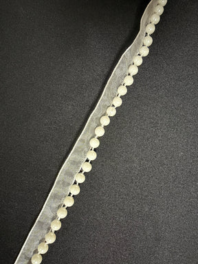Bordure ivoire nacrée - T926