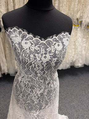 Ivory Sequin Lace - LB6005