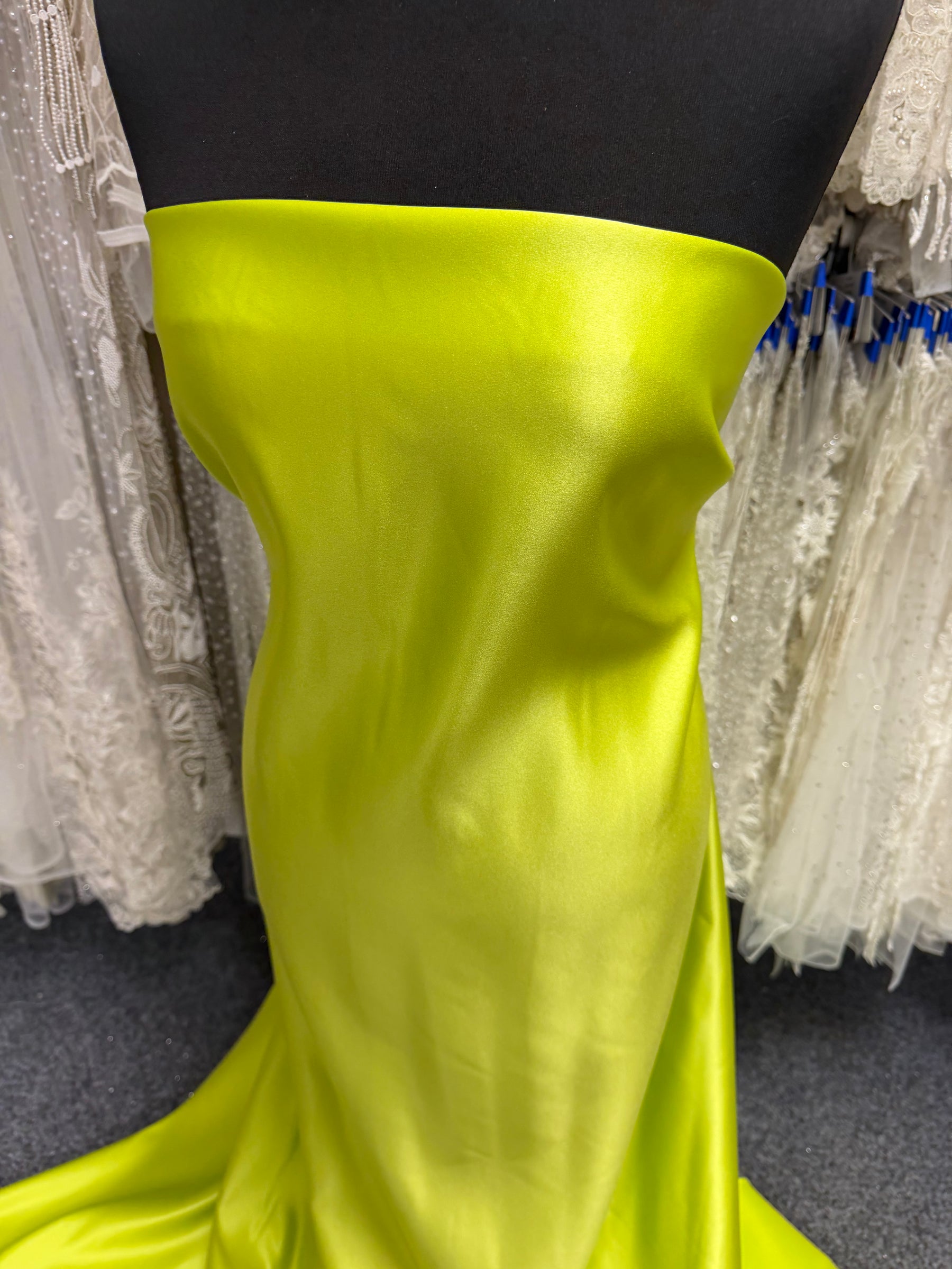 Satin Polyester Citron Vert - Classique (CF)