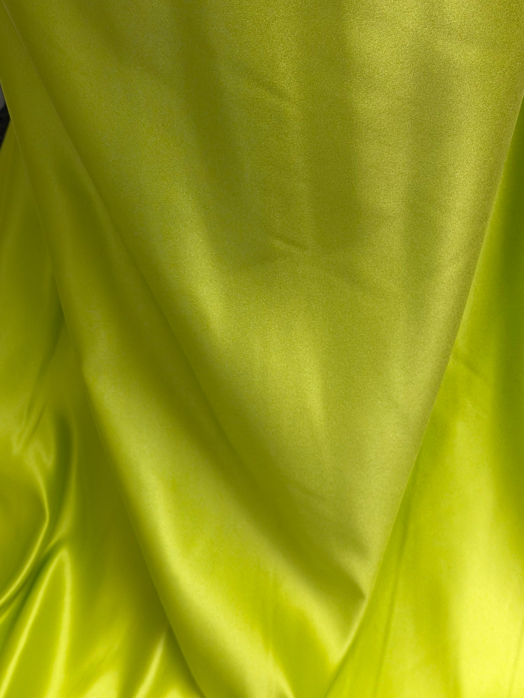 Satin Polyester Citron Vert - Classique (CF)