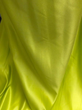 Satin Polyester Citron Vert - Classique (CF)