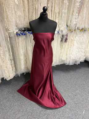 Satin Polyester Bordeaux - Classique (CF)