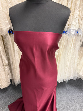 Satin Polyester Bordeaux - Classique (CF)