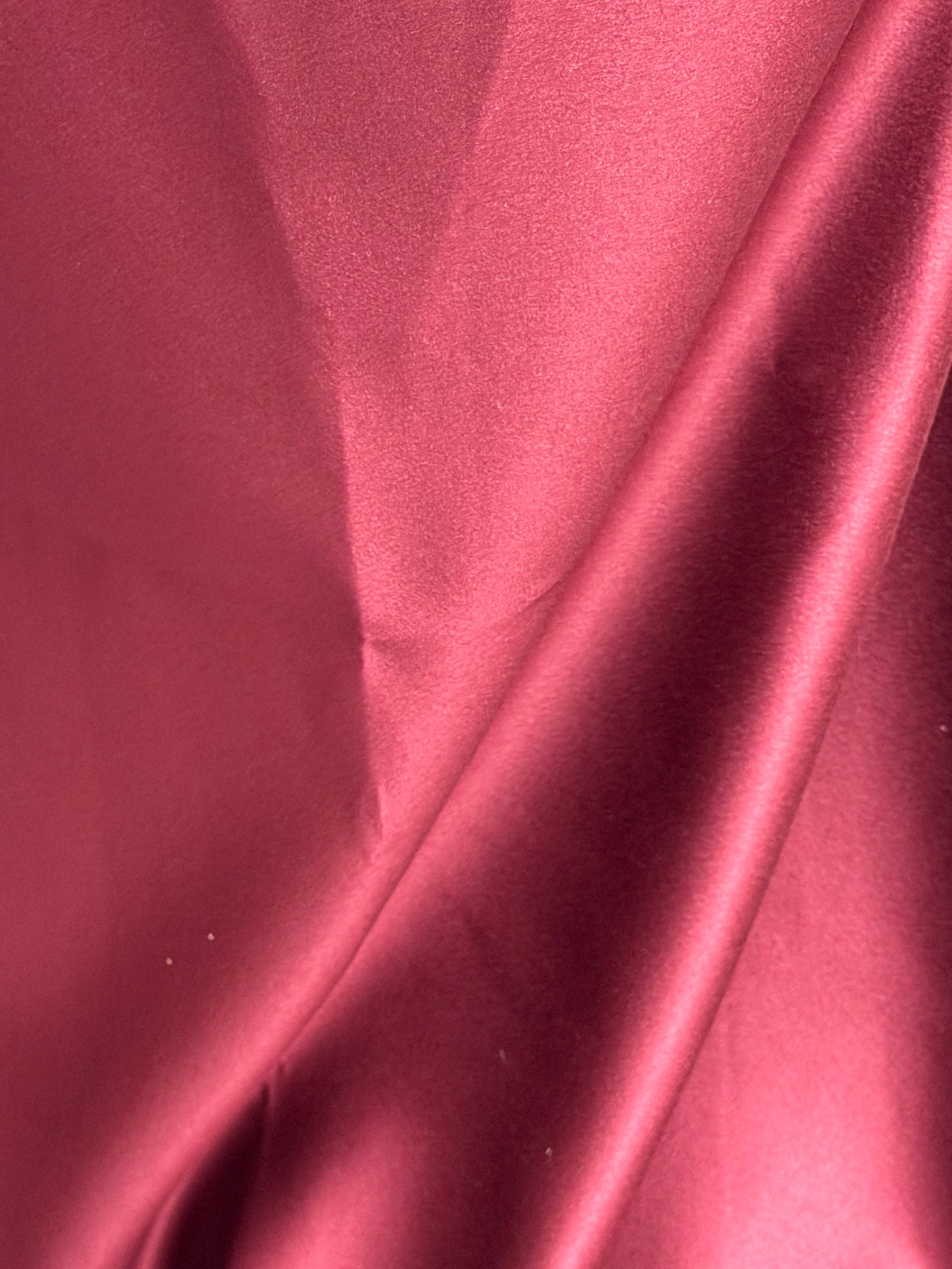 Satin Polyester Bordeaux - Classique (CF)