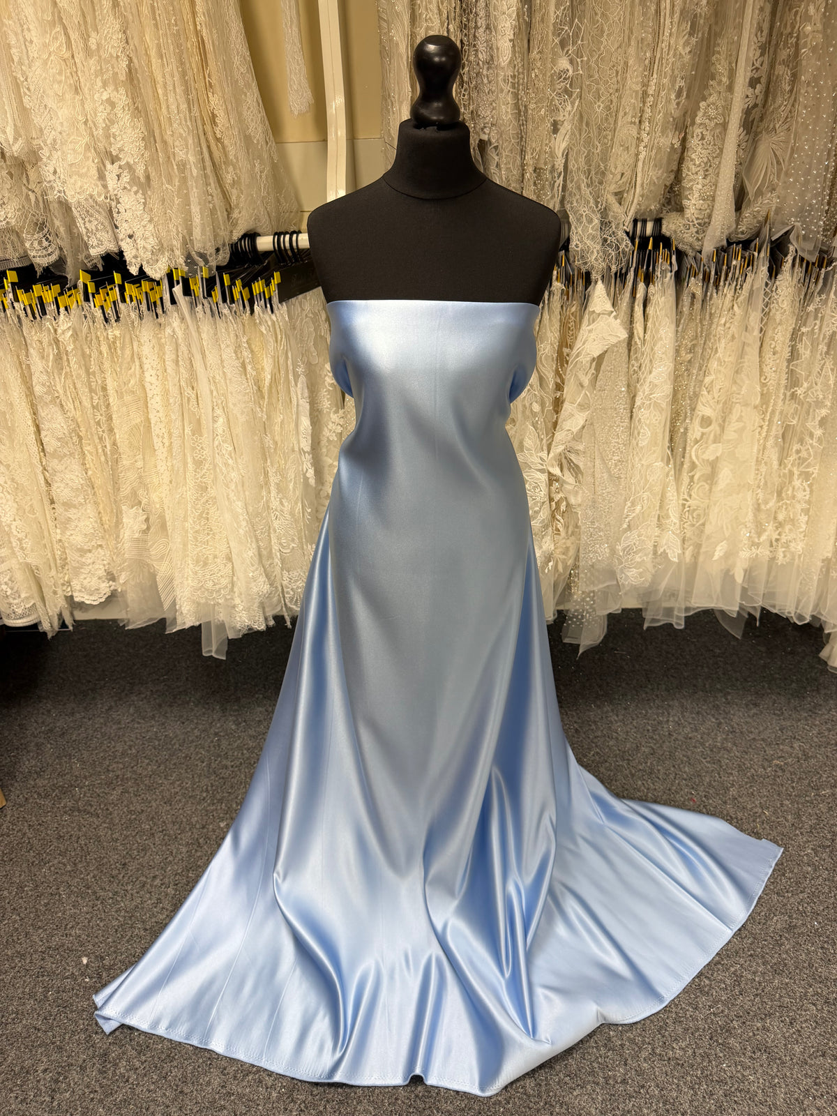Satin Polyester Turquoise - Classique (CF)