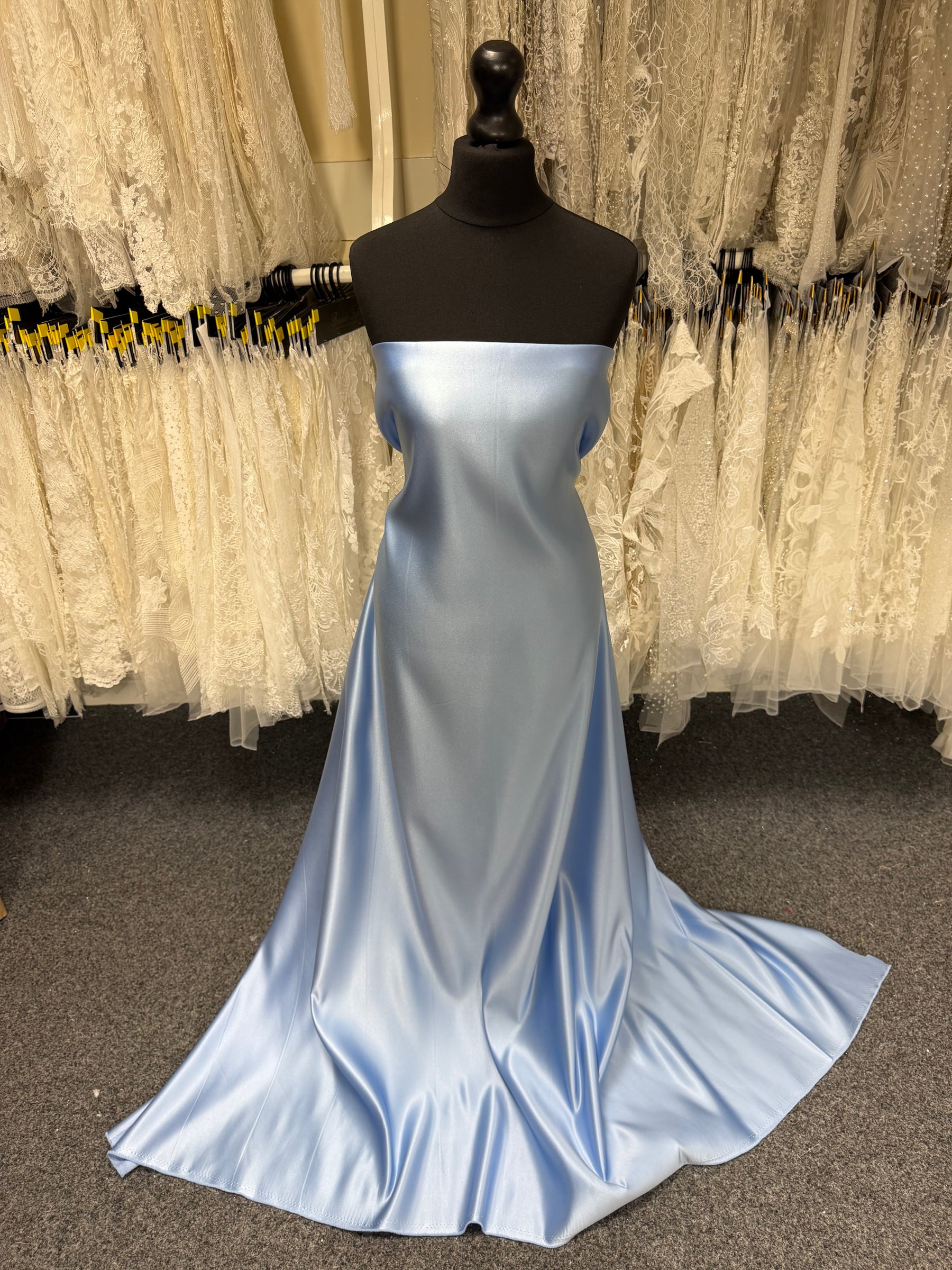 Satin Polyester Turquoise - Classique (CF)