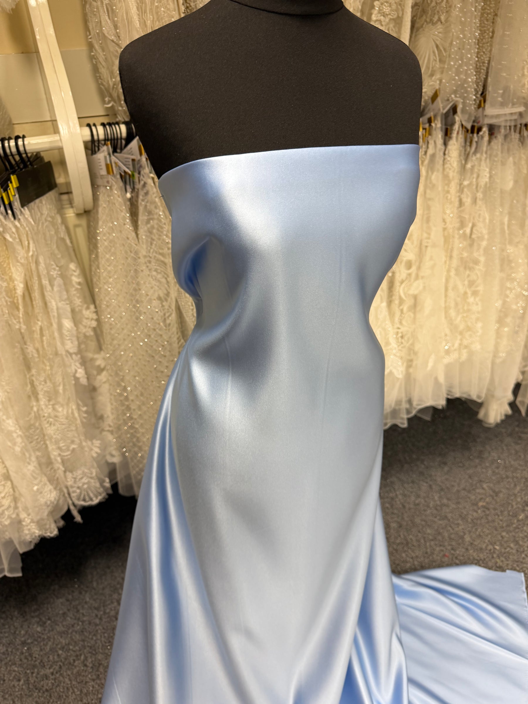 Satin Polyester Turquoise - Classique (CF)