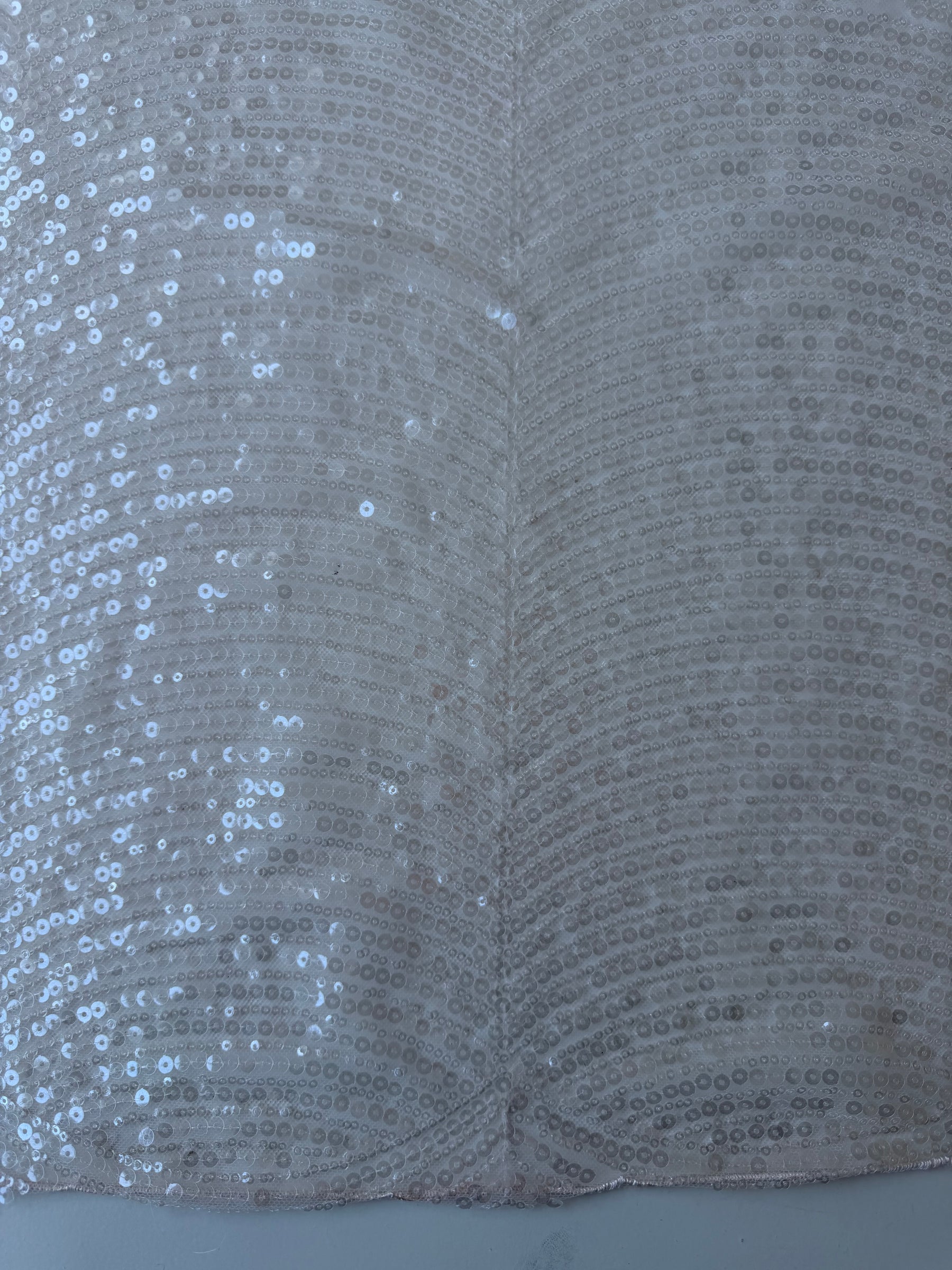 Tulle à sequins brodé rose pâle – EB3020