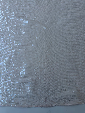 Tulle à sequins brodé rose pâle – EB3020