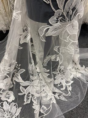 Ivory Corded Lace - Zargo