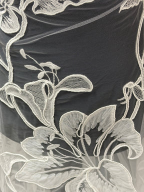 Ivory Corded Lace - Zargo